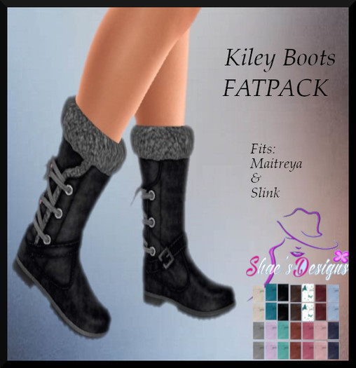*Shae's Kiley Boots FATPACK