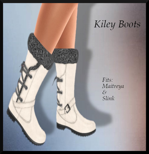 *Shae's Kiley Boots Cream