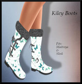 *Shae's Kiley boots Butterflys