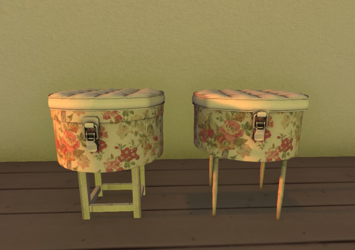 chair box hats 2 models