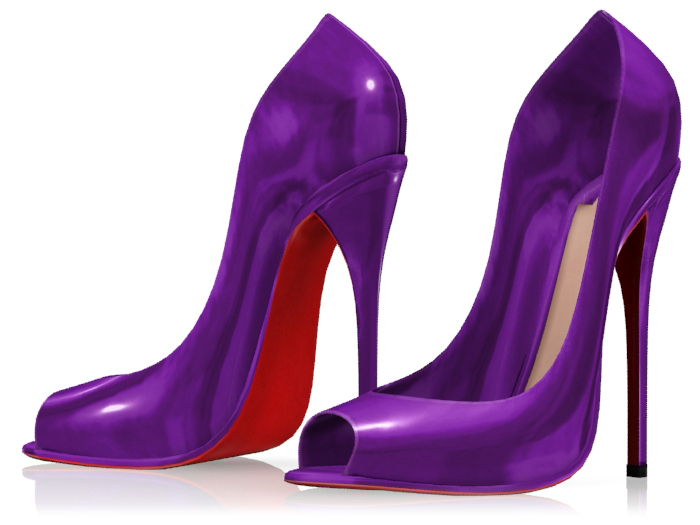 Garbaggio // Beth Peeptoe - Purple
