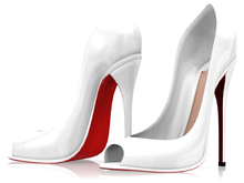 Garbaggio // Beth Peeptoe - White