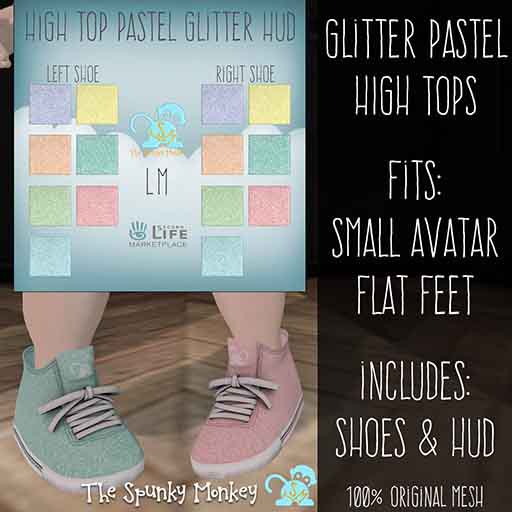 pastel high tops