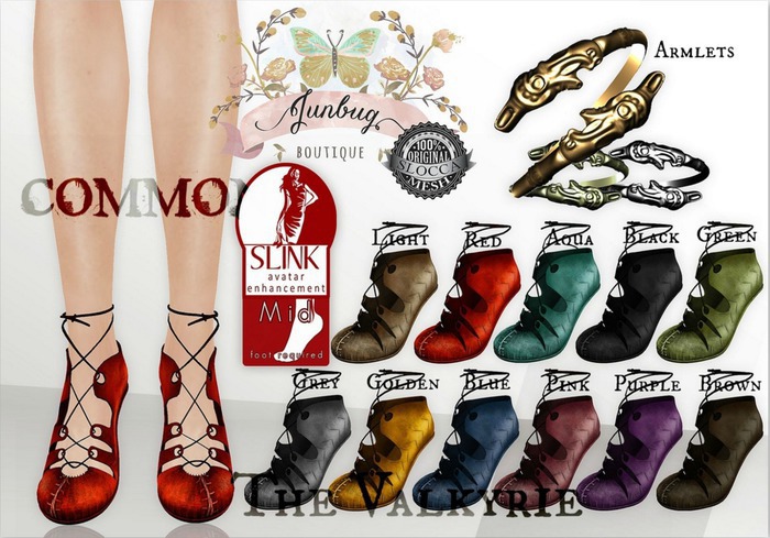 *{Junbug}* Valkyrie Sandals in Pink Leather  (Slink Mid)