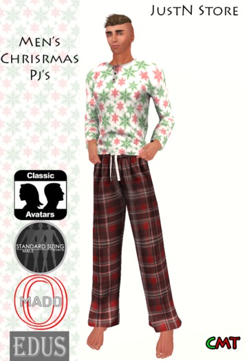 JustNStore-Men's Christmas PJ's-03
