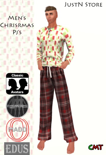 JustNStore-Men's Christmas PJ's-04