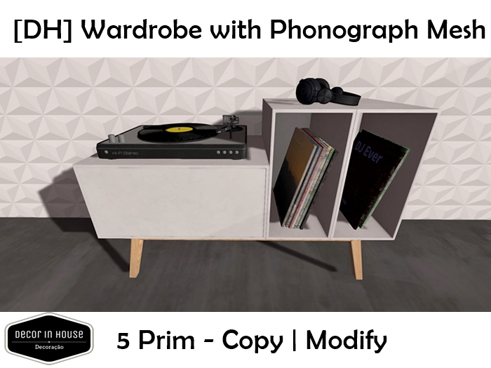 [DH] PROMO 70% OFF Wardrobe with Phonograf Mesh 
