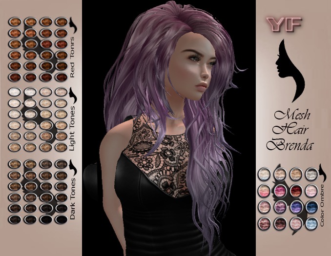 YF-88Colors-Mesh Hair ^Brenda^