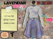 < SP > Let It Snow Outfit for Tweenster - Lavendar