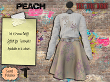 < SP > Let It Snow Outfit for Tweenster - Peach