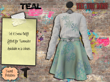 < SP > Let It Snow Outfit for Tweenster - Teal