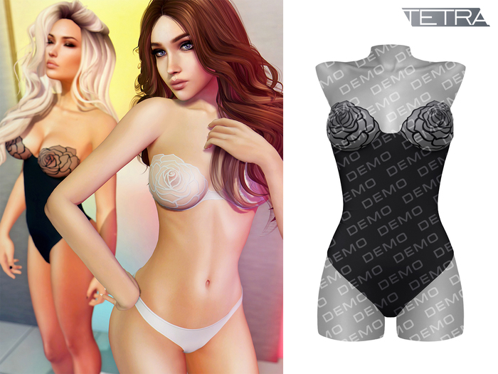 TETRA - Roses Bodysuit (DEMO)
