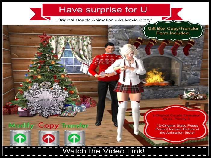 *AS* Mod / Transf Perm- Cple Anim- Have Surprise for U