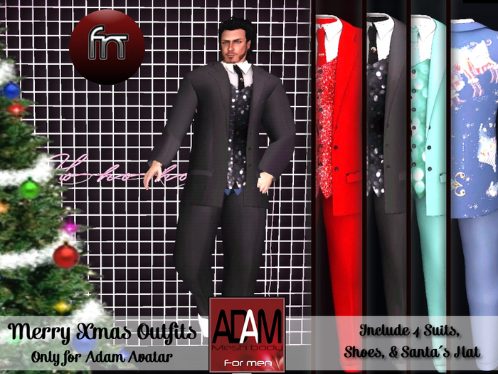 [FN] Adam Merry Xmas - Suit Bag WEAR
