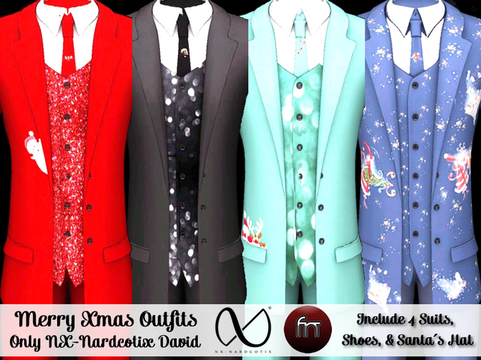 [FN] NX David Merry Xmas - Suit Bag WEAR