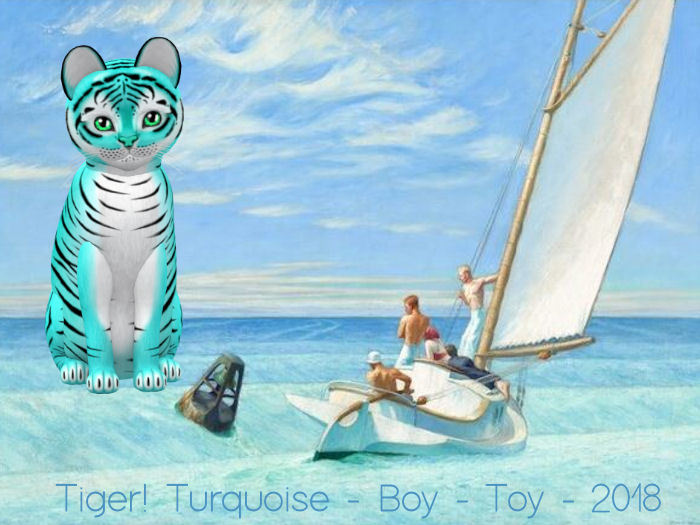 KittyCatS Box - Tiger! - Turquoise - Toy - Boy 2018