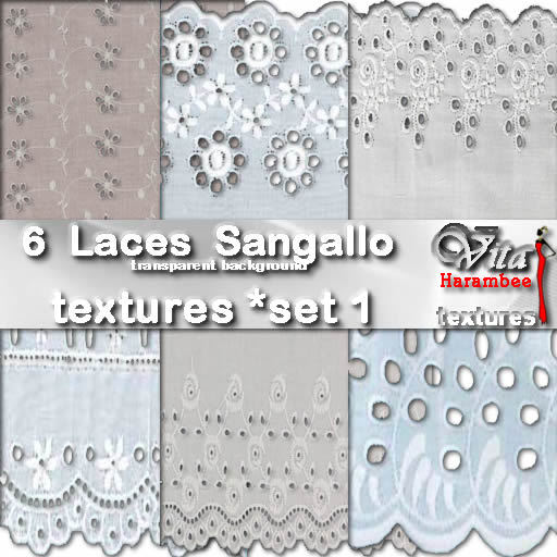 6 Laces Sangallo FP set1