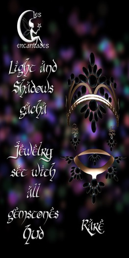 *LE* Light and Shadows jewelry set RARE