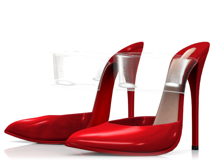 Garbaggio // Delilah Mules - Red