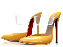 Garbaggio // Delilah Mules - Yellow
