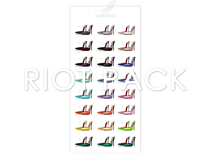 Garbaggio // Delilah Mules - Riot Pack