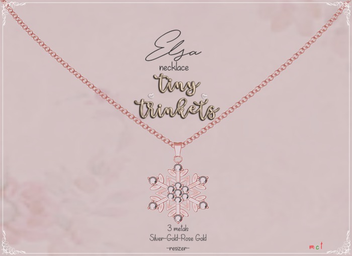 {T.T}Elsa necklace  HUD Auto-unpacker