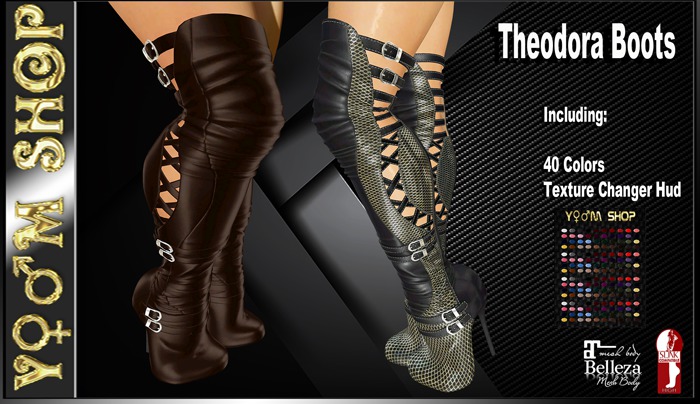 YM SHOP_Theodora Boots