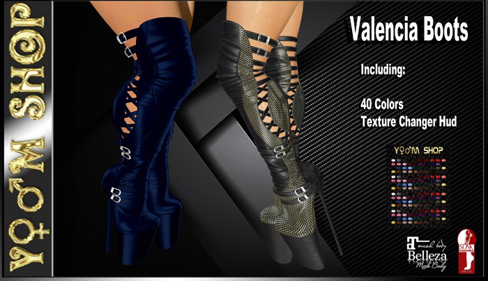YM SHOP_Valencia Boots
