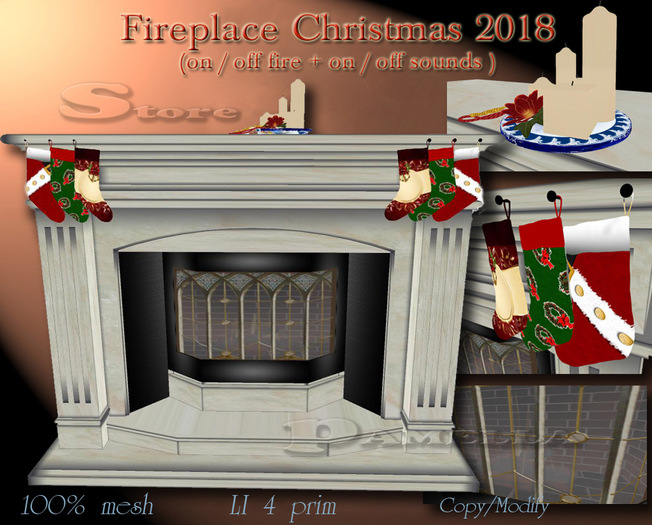 Fireplace Christmas 2018