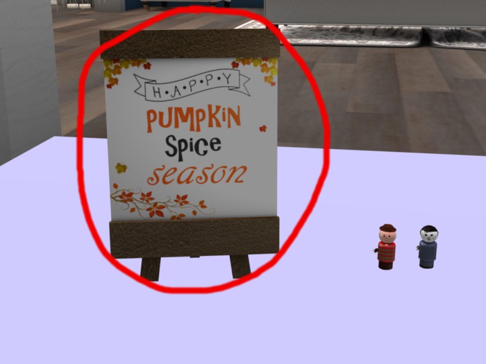 ~*larnia*~ pumpkin spice season easle