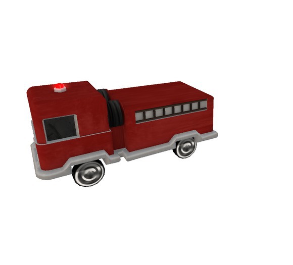 Retro Toys Set - Firetruck