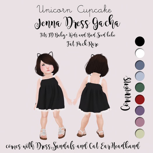 Unicorn Cupcake:Jenna Dress FP RARE