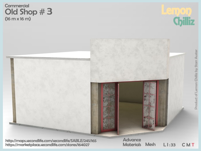 Old Shop #3 (Mesh) [Lemon Chilliz]