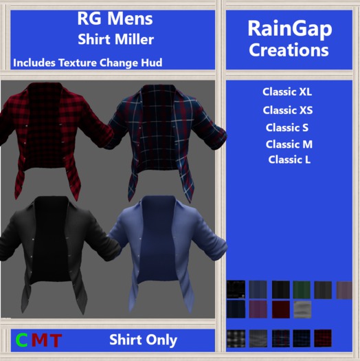 RG MENS SHIRT MILLER