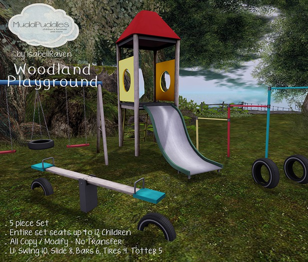 MuddPuddles: Woodland Playground Set {BOX}