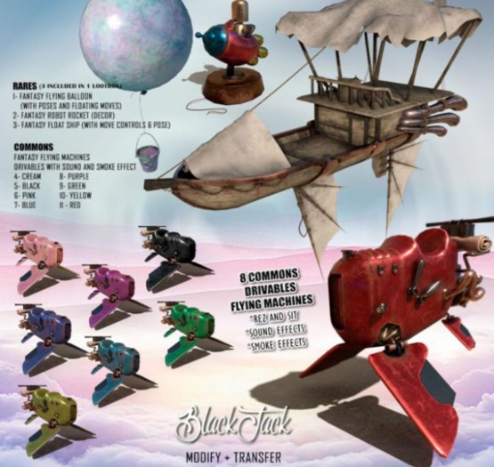 BJK - Fantasy machines Flying Cream