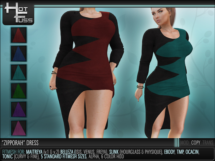 Hot Fuss "Zipporah" Dress