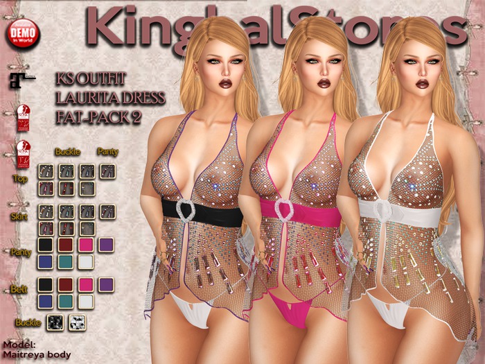 KS OUTFIT LAURITA DRESS FAT-PACK 2