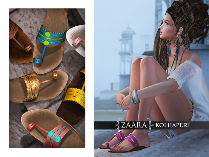 {Zaara} Kolhapuri sandals *FATPACK*