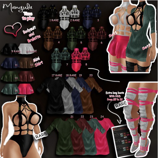 Mangula #17 Nika Set Dress [Freya] RARE