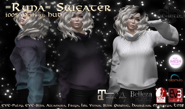 *OA-MEO*=RUNA=Sweater.FatPack [BOX]WearMe