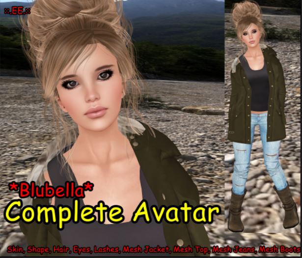 ::.EE.:: Complete Avatar *Blubella* (wear and click)