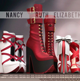 [Enchante'] - Elizabeth Shoes - Maitreya - Red