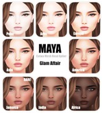 Glam Affair - Maya - Catwa Mesh Head Applier - Europa