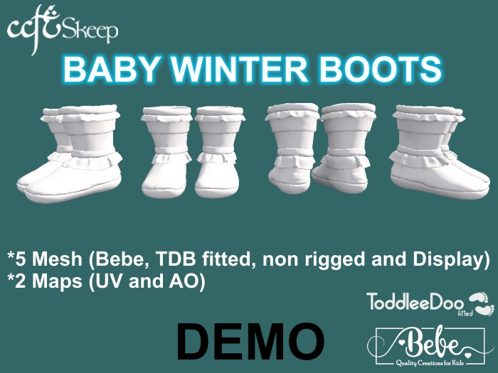 Skeep - Baby winter boots - DEMO