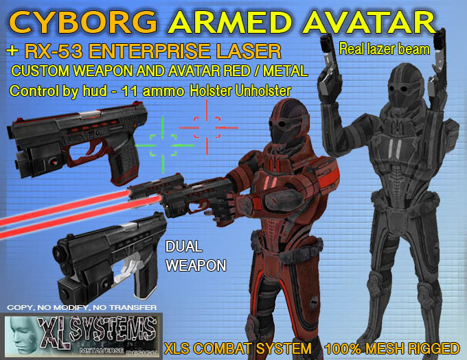 Cyborg Armed + RX-53 Enterprise Lazer