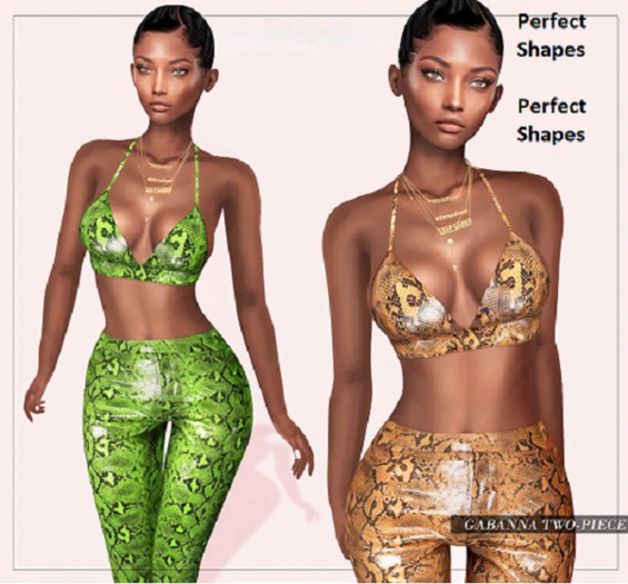 .:Mai Bilavio:. Gabanna Python Red SET  - Bra + Legging