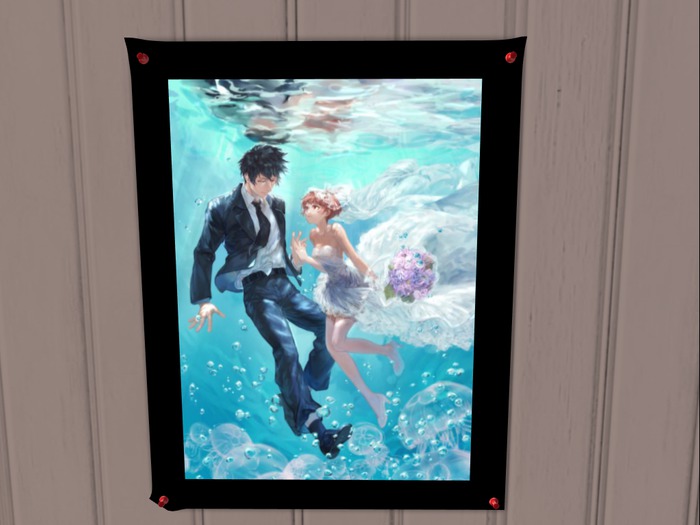 PsychoPass Wedding Wall Poster