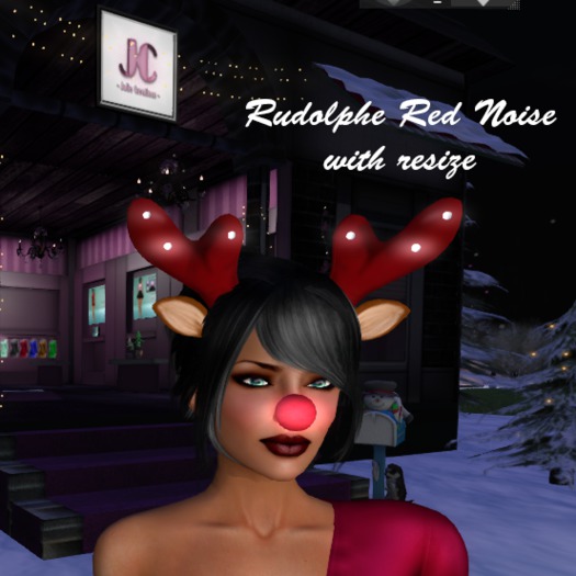 ** JC ** Rudolphe The Red Nose - red horns