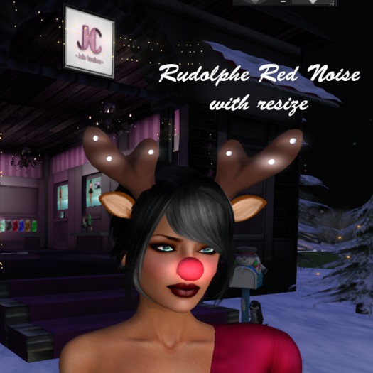** JC ** Rudolphe The Red Nose - brown horns